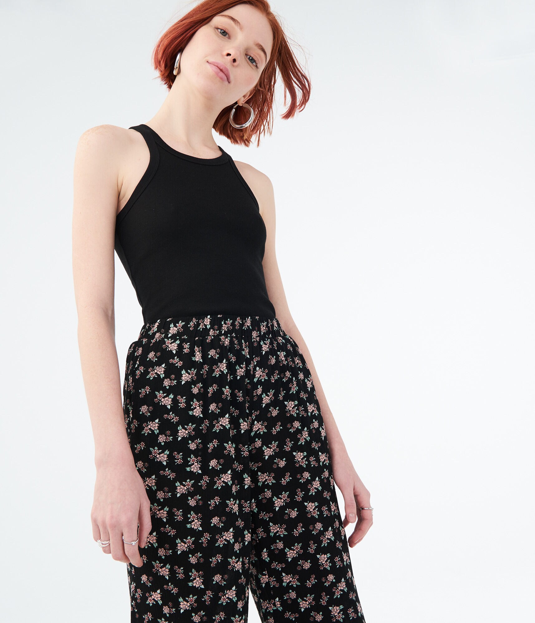 Seriously Soft High-Neck Ringer Tank