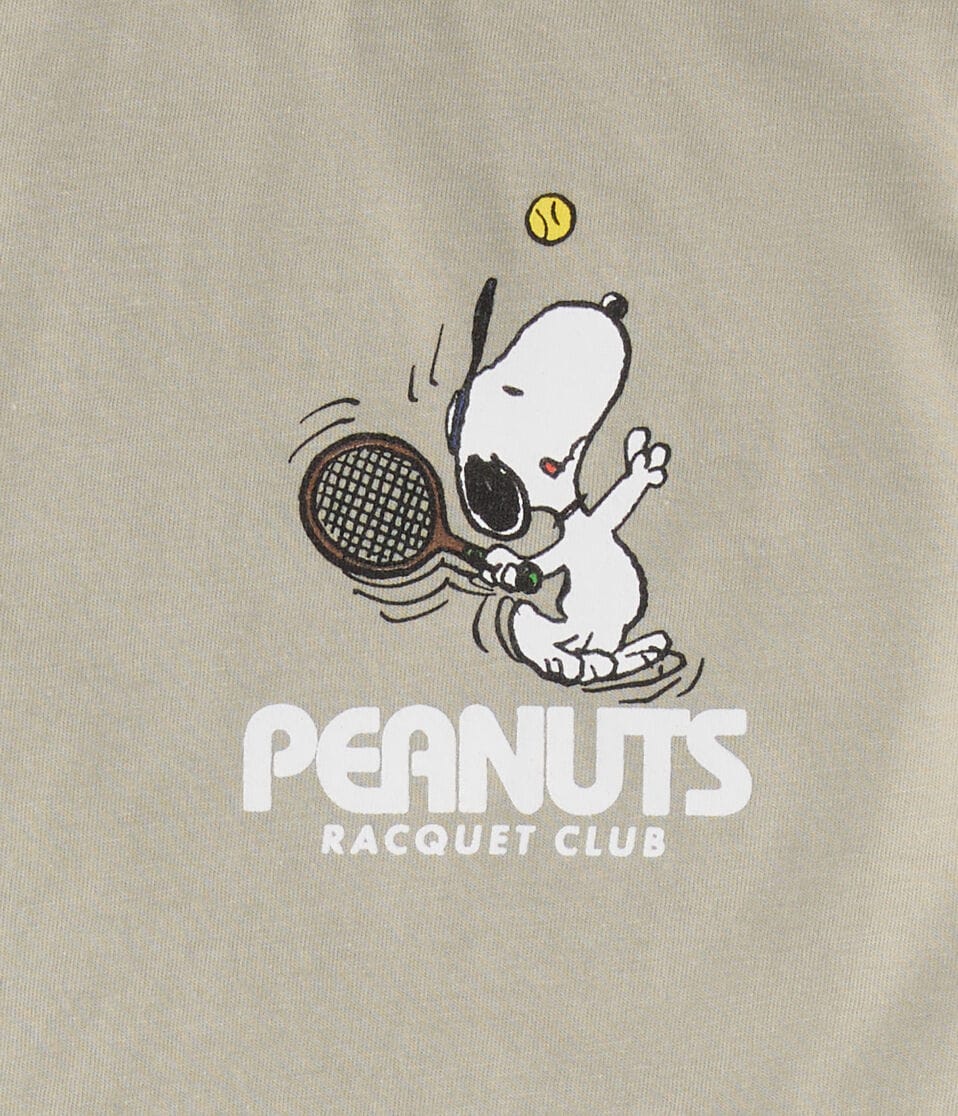 Snoopy Tennis Relaxed Graphic Tee