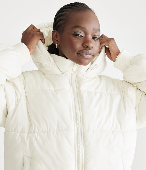 Midweight Hooded Puffer Jacket