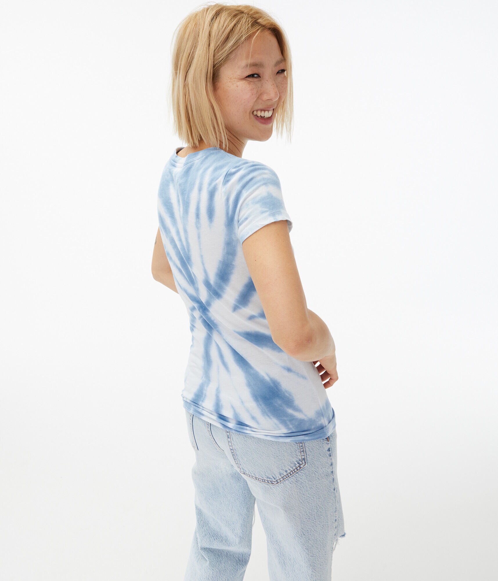 Cali Aero Tie-Dye Graphic Tee