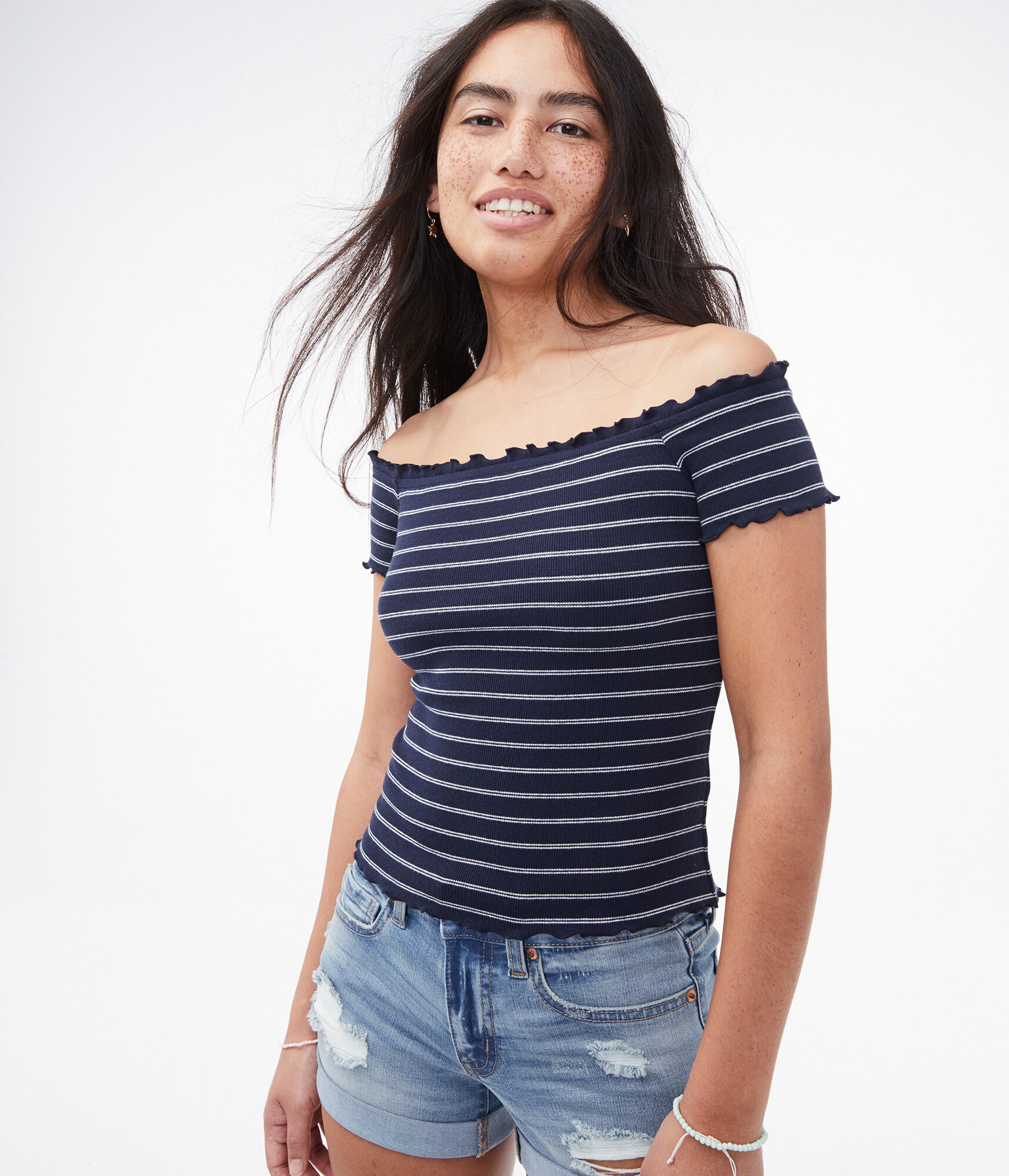 off shoulder bodycon top