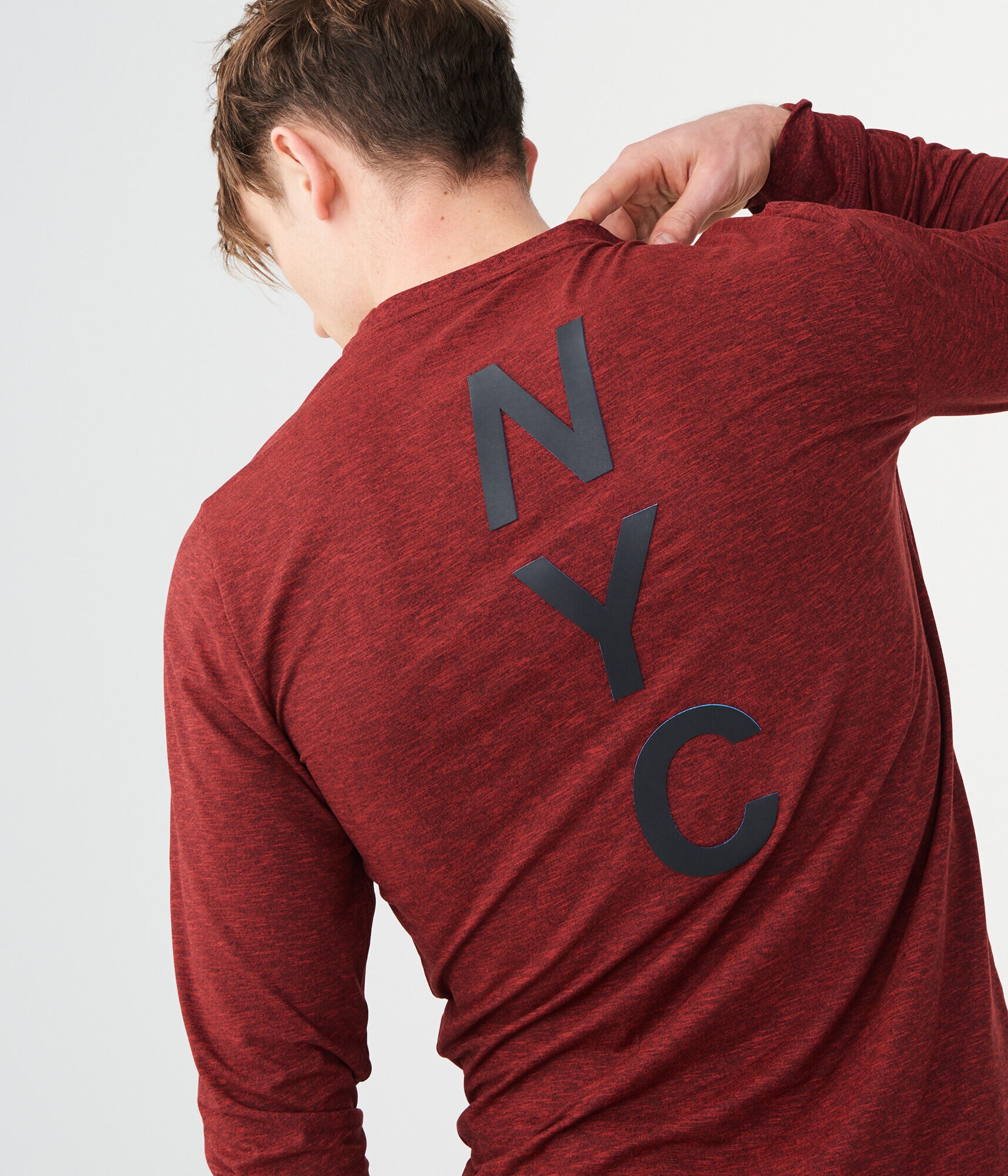 Long Sleeve A87 NYC Stretch Graphic Tee