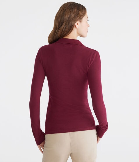 Long Sleeve Uniform Piqué Polo Long Sleeve Uniform Piqué Polo