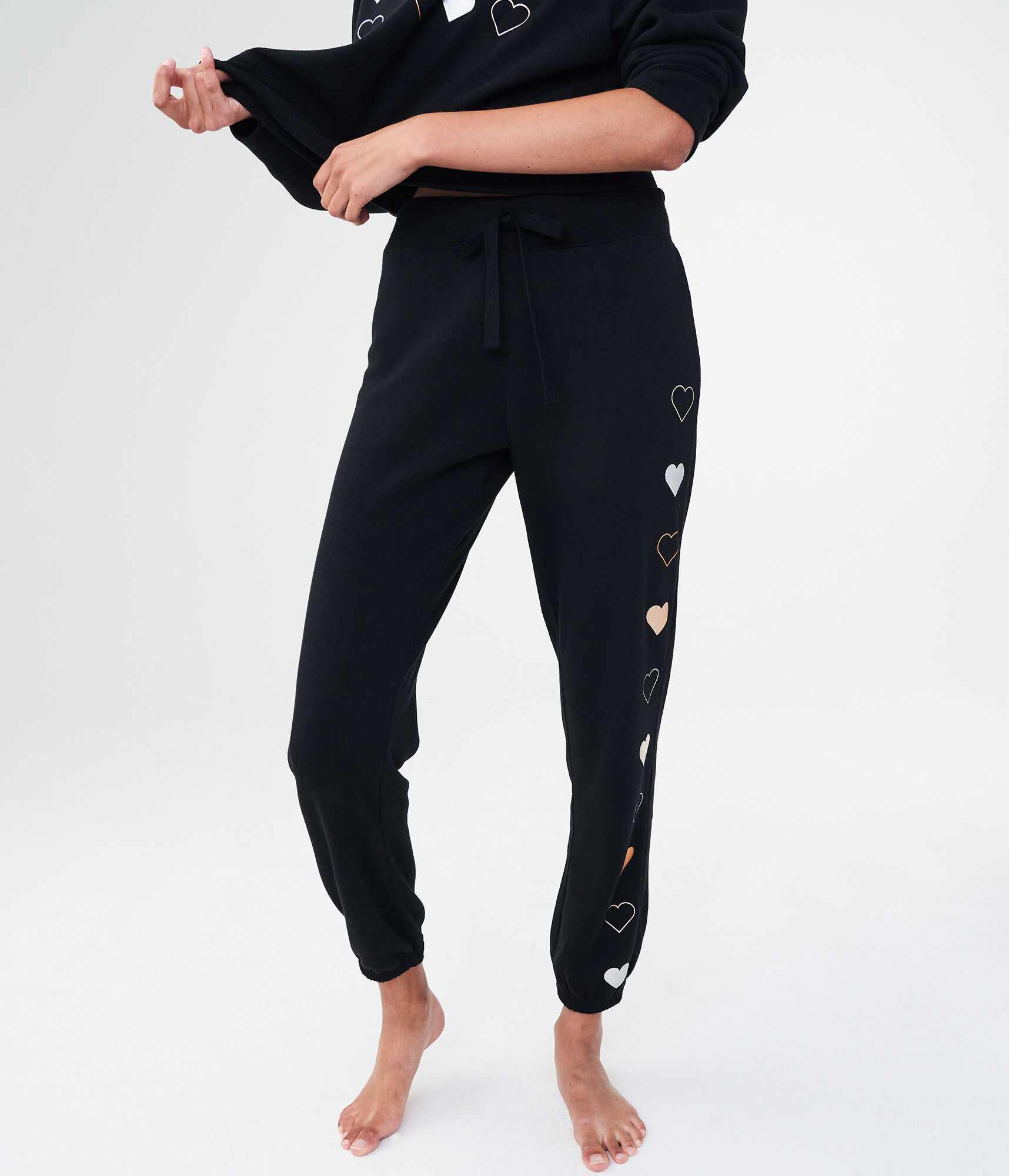 LLD Hearts Yummy Cinch Sweatpants