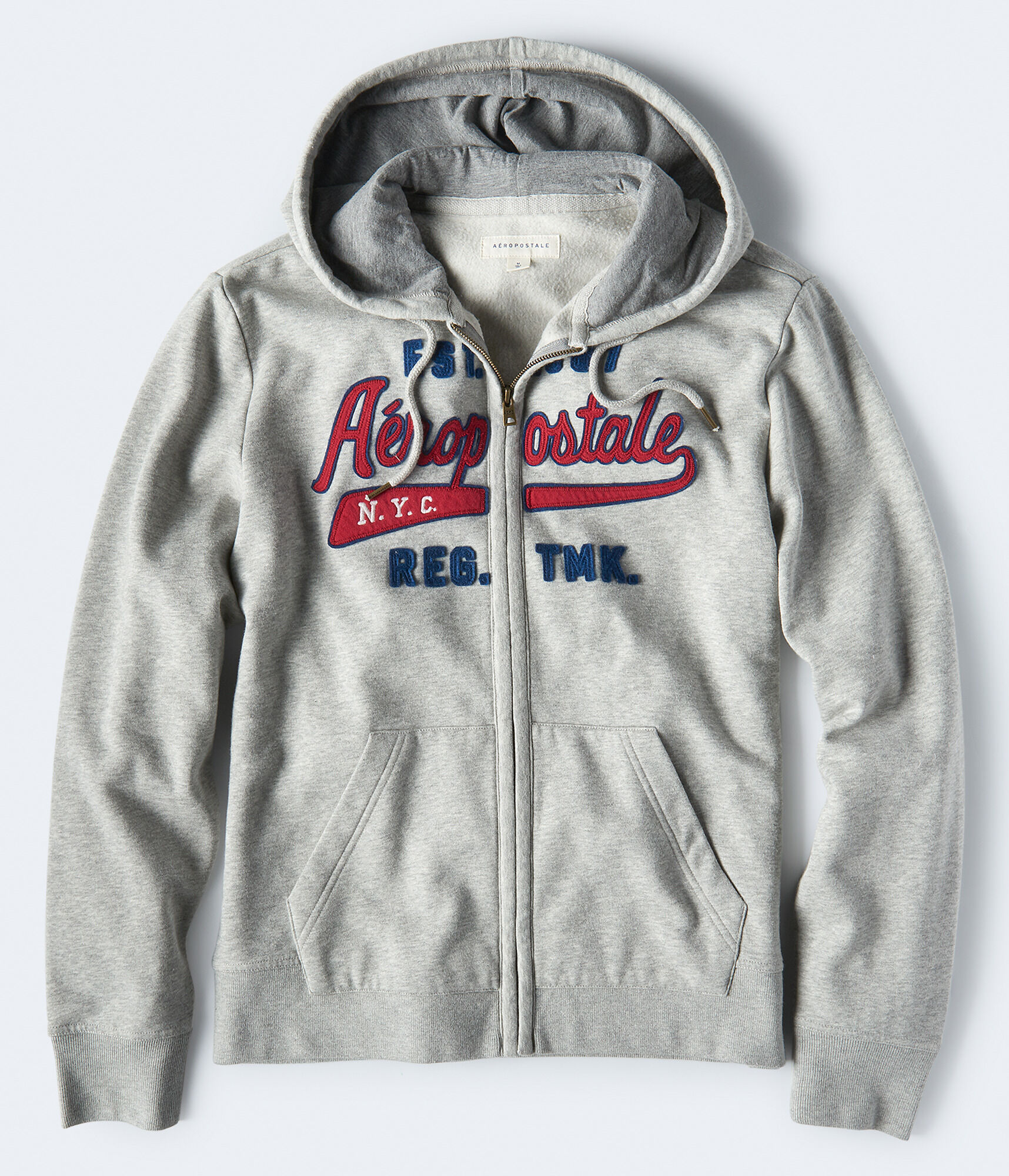 Aero Script Logo Full Zip Hoodie