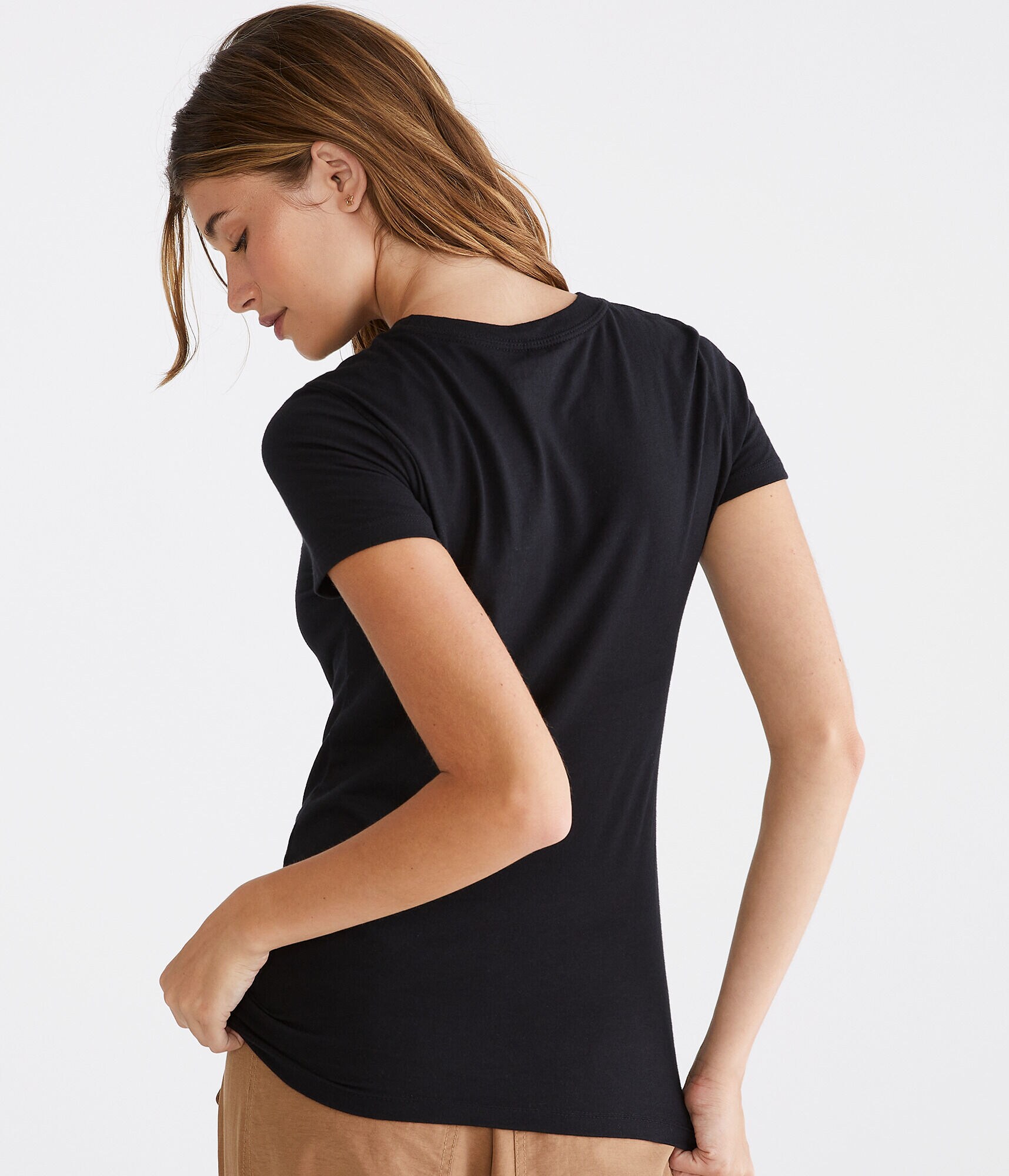 Skeleton Cowboy Flocked Graphic Tee