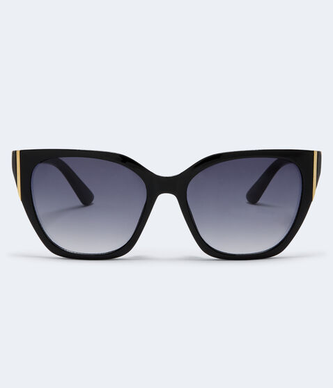 Metal Stripe Cateye Sunglasses Metal Stripe Cateye Sunglasses