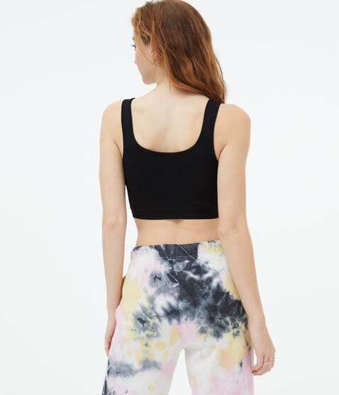 Seamless Cutout Cropped Tank