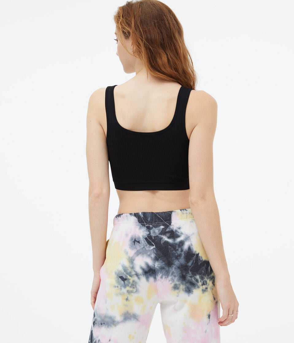 Seamless Cutout Cropped Tank