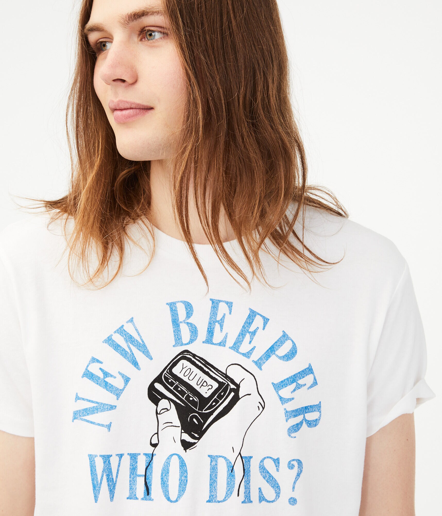 New Beeper Graphic Tee