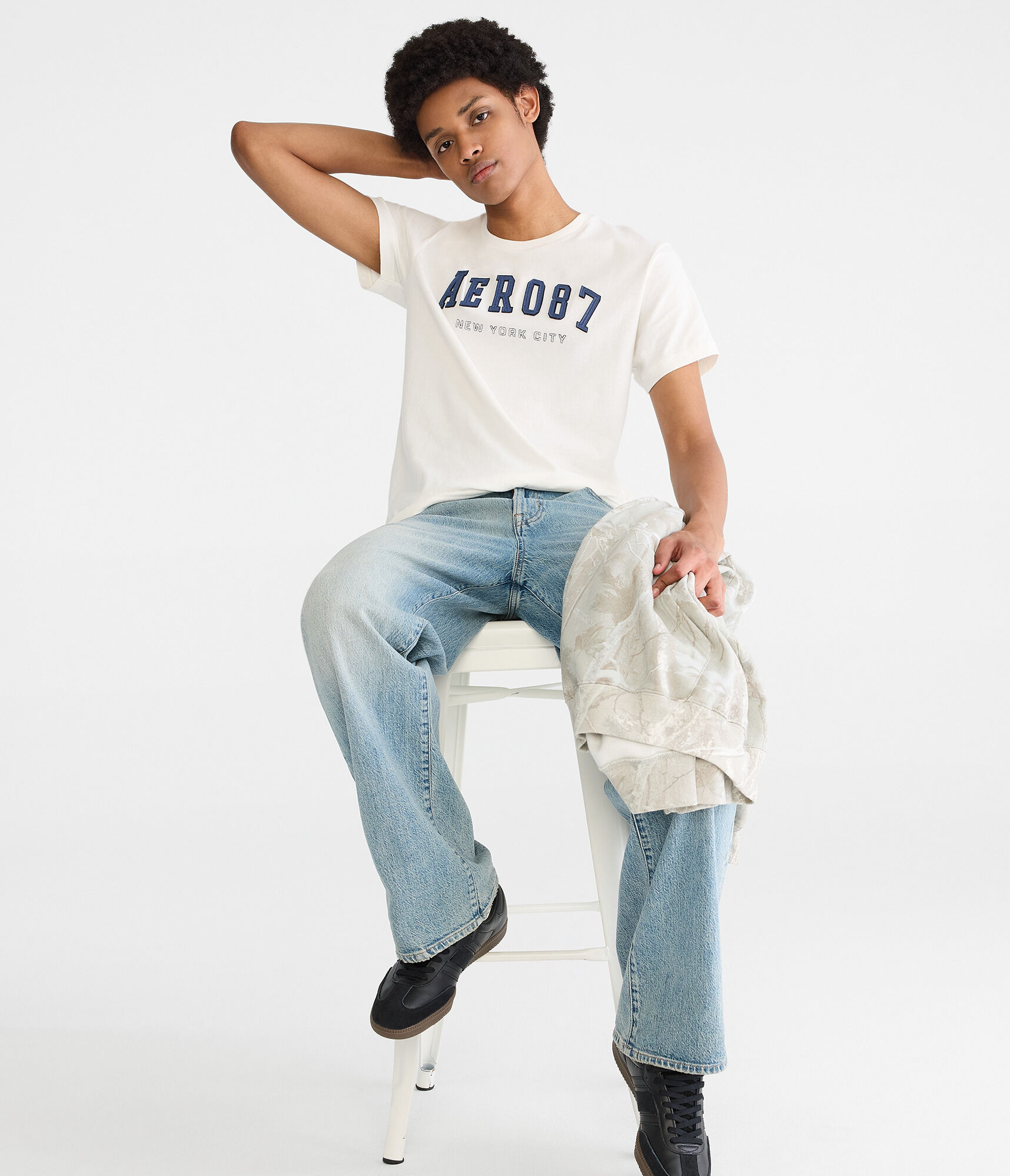 Aero 87 Appliqué Graphic Tee