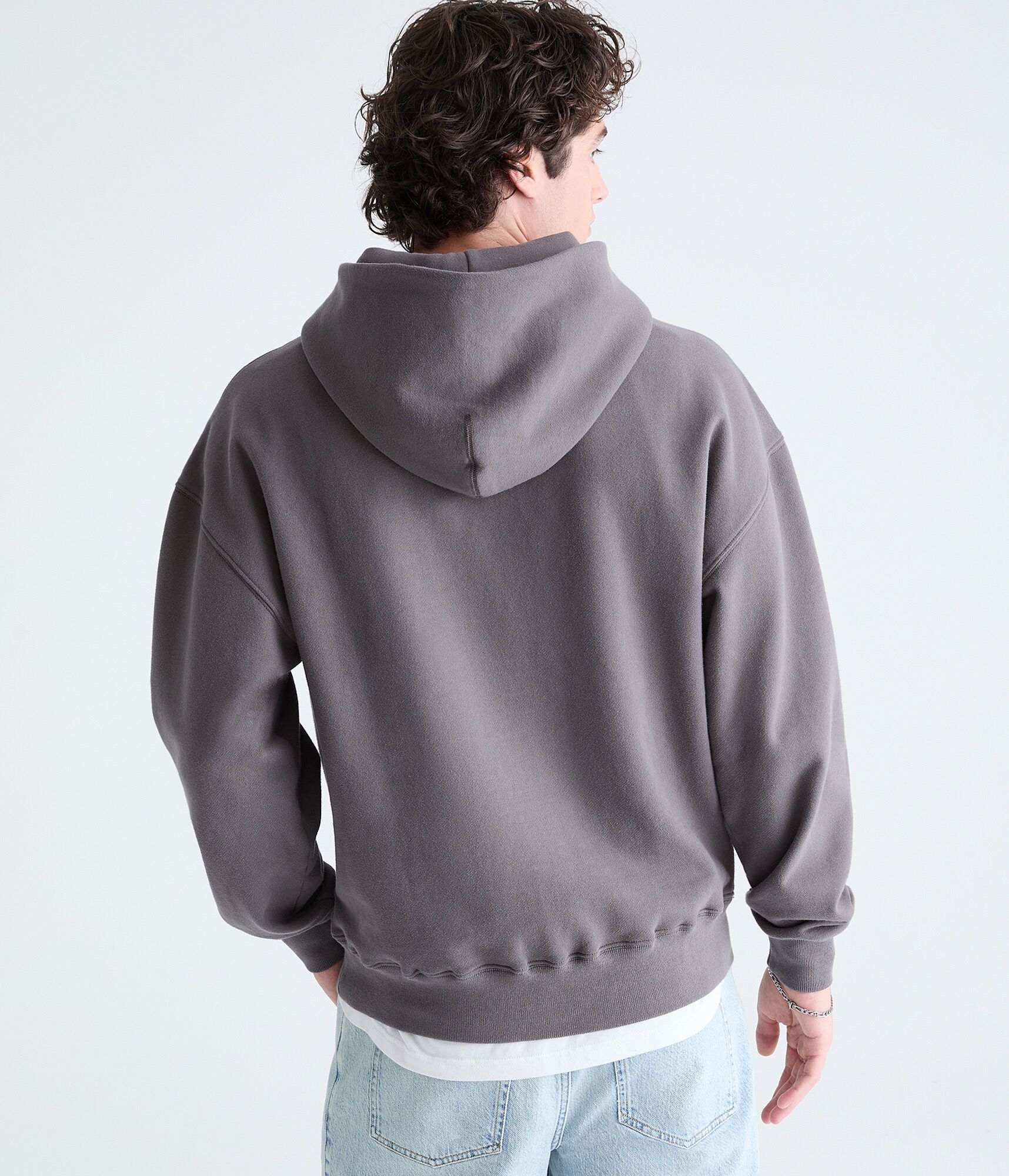 Cloud Soft Flaming Dice Boxy Pullover Hoodie