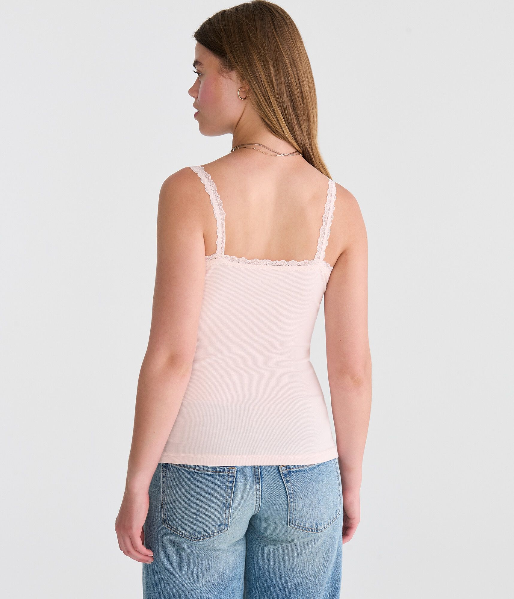 Seriously Soft Y2K Lace V-Neck Cami