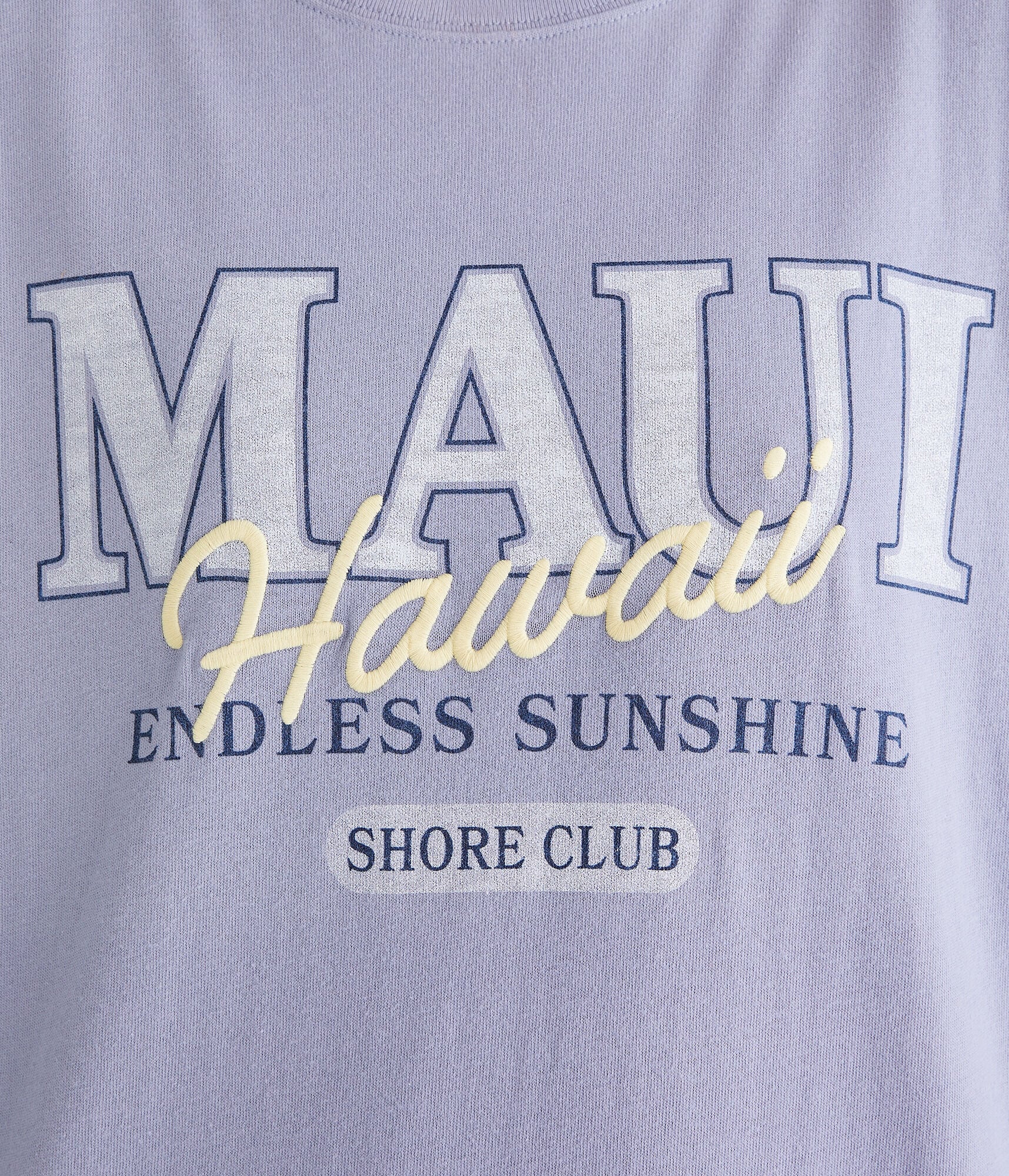 Maui Shore Club Boyfriend Graphic Tee