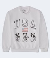 Mickey Mouse USA Crew Sweatshirt