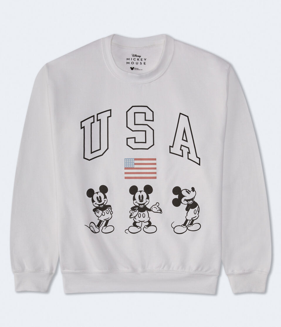 Mickey Mouse USA Crew Sweatshirt
