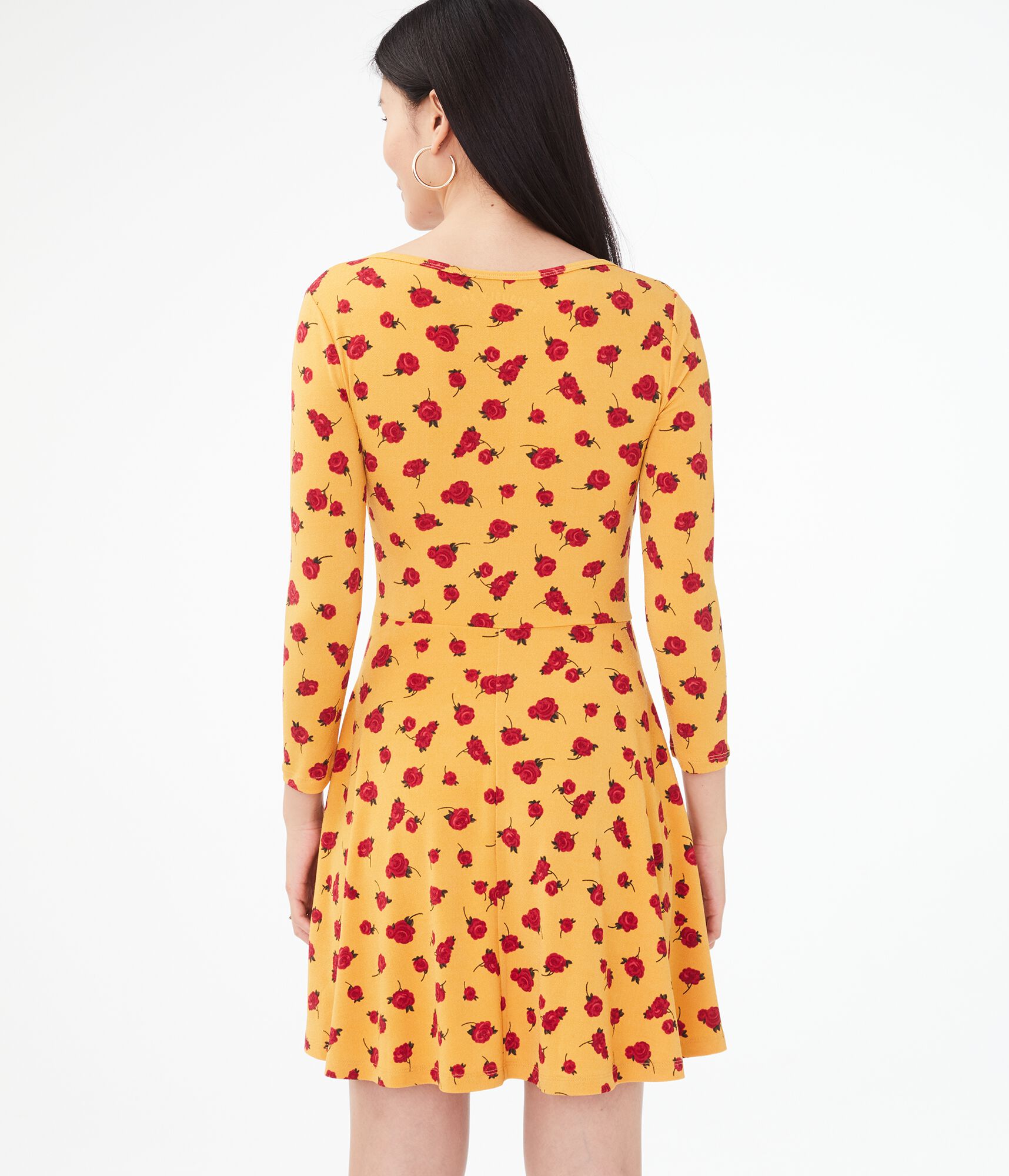 Seriously Soft Floral Skater Dress