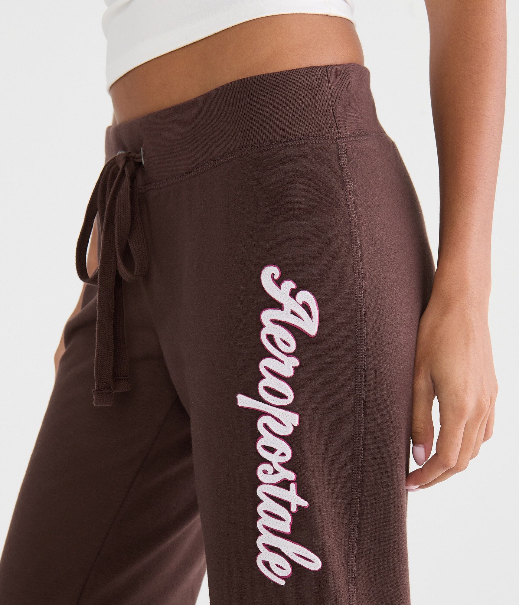 Aeropostale Script Fit &amp; Flare Sweatpants