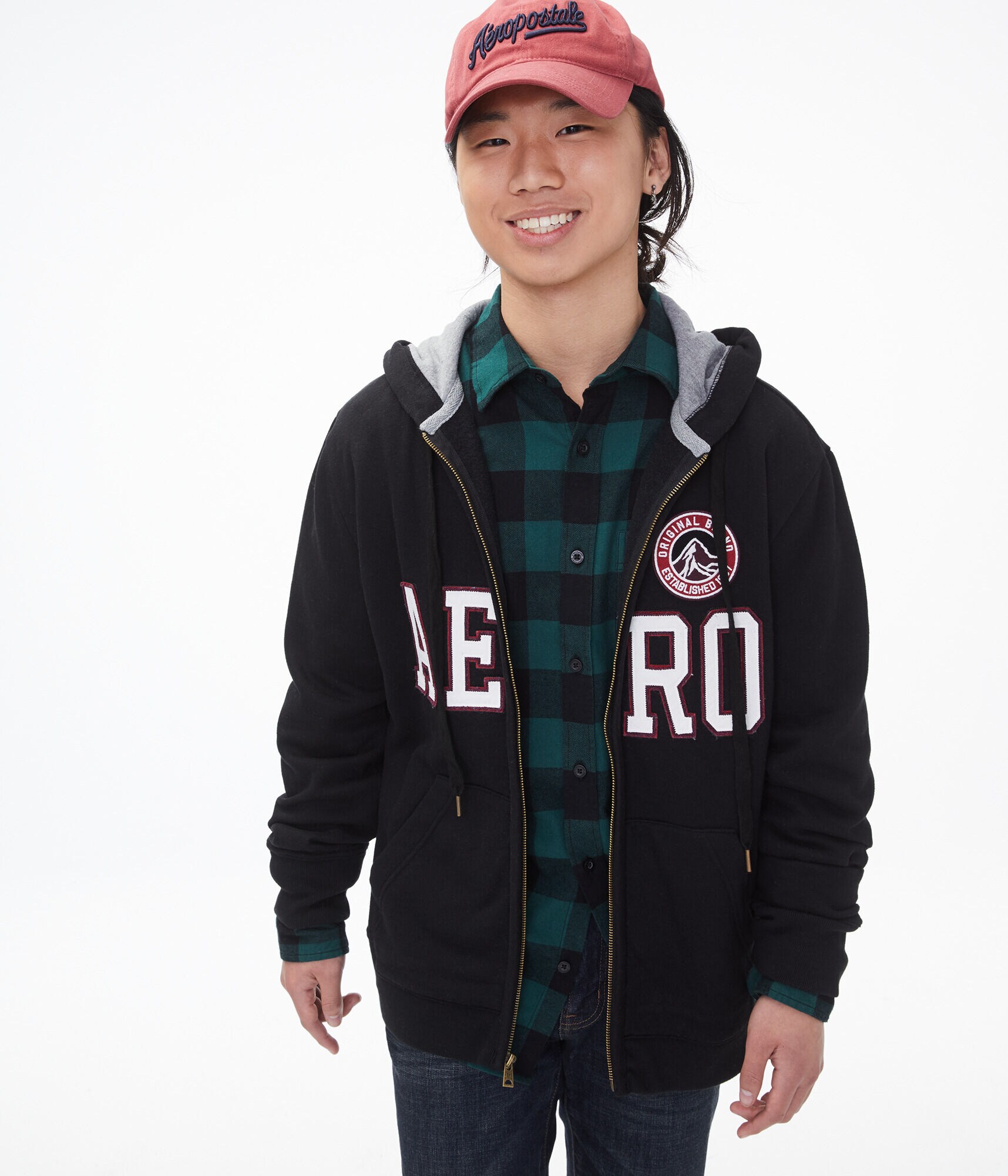 Aero Patch Full-Zip Hoodie