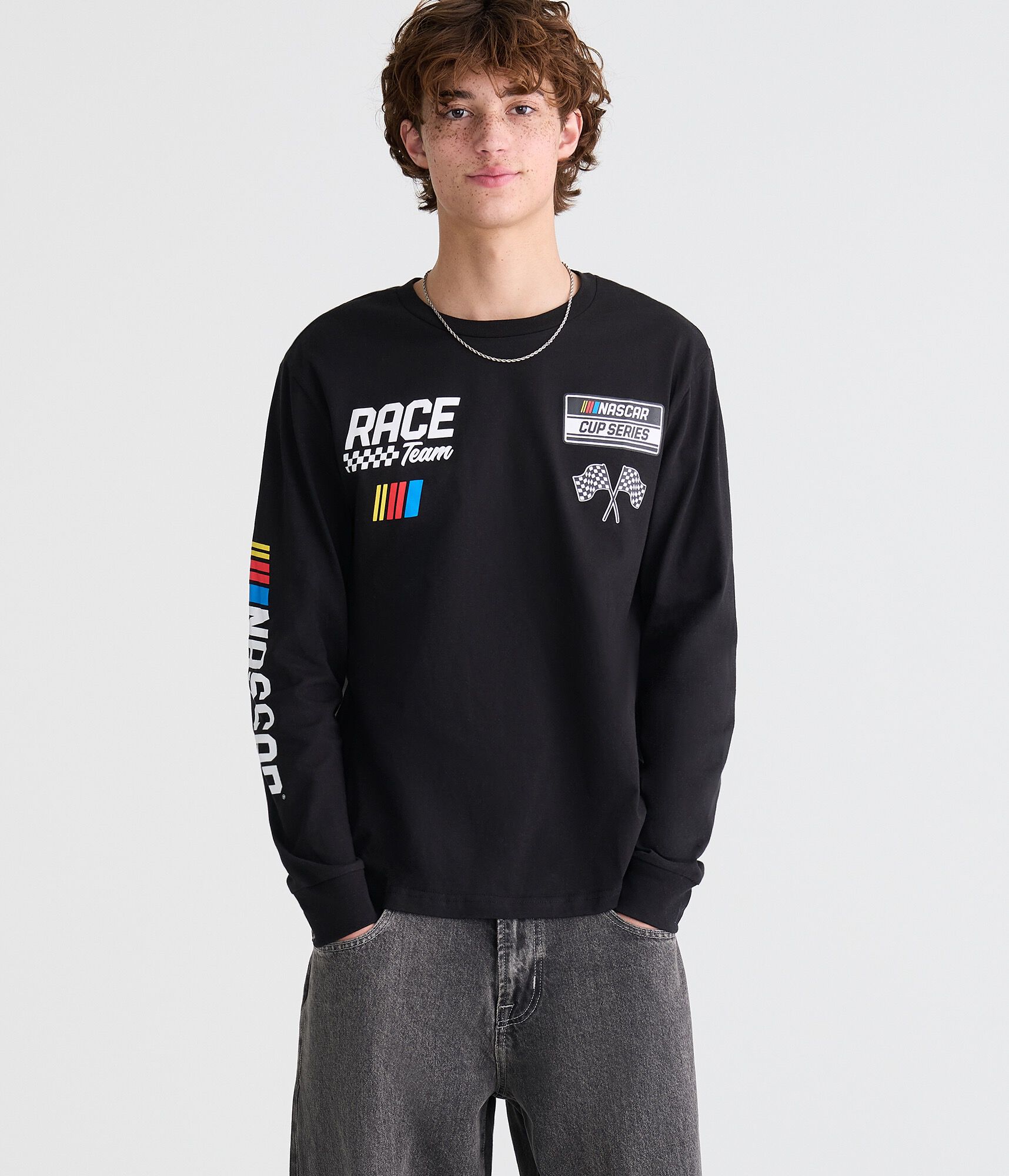 NASCAR Long Sleeve Cup Series Relaxed Graphic Tee