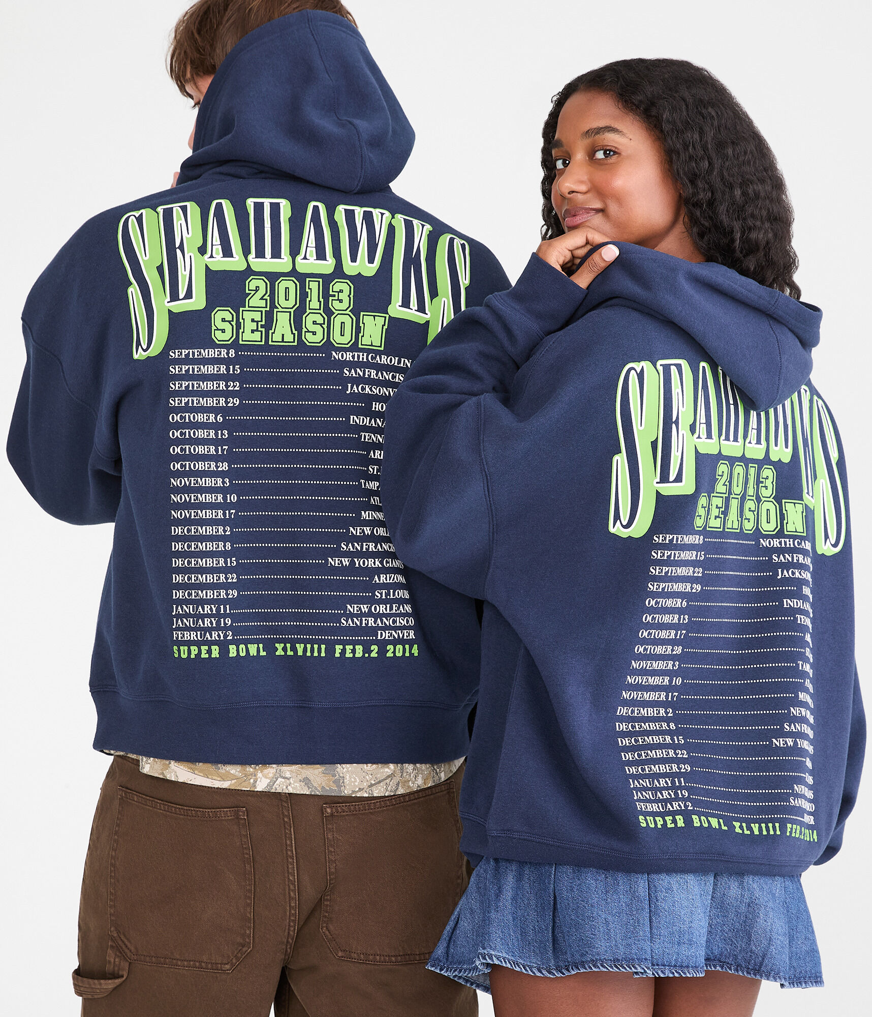 Seattle Seahawks 2013 Season Pullover Hoodie