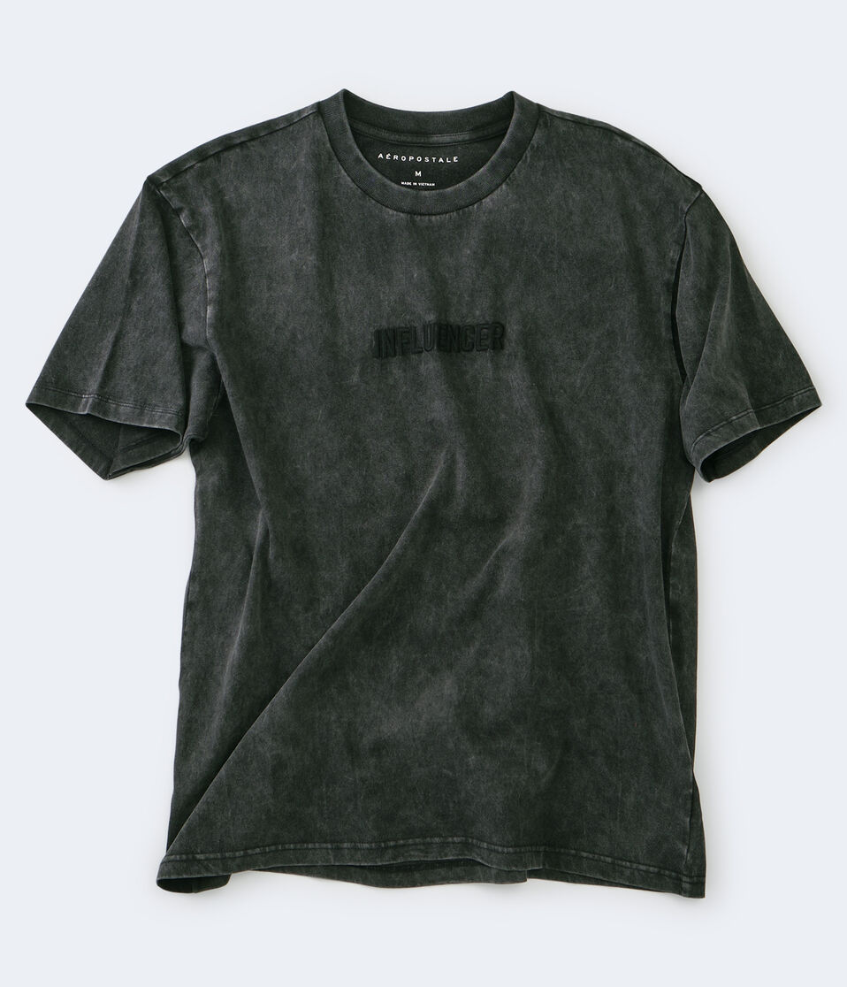 Washed Influencer Loose-Fit Tee