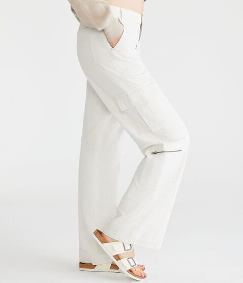 Mid-Rise Utility Cargo Pants Mid-Rise Utility Cargo Pants
