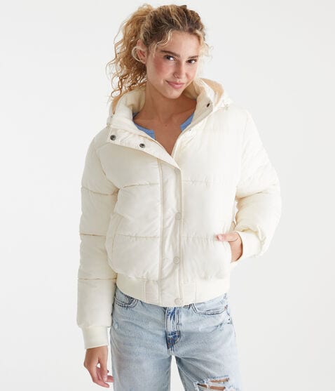 Midweight Hooded Puffer Jacket Midweight Hooded Puffer Jacket