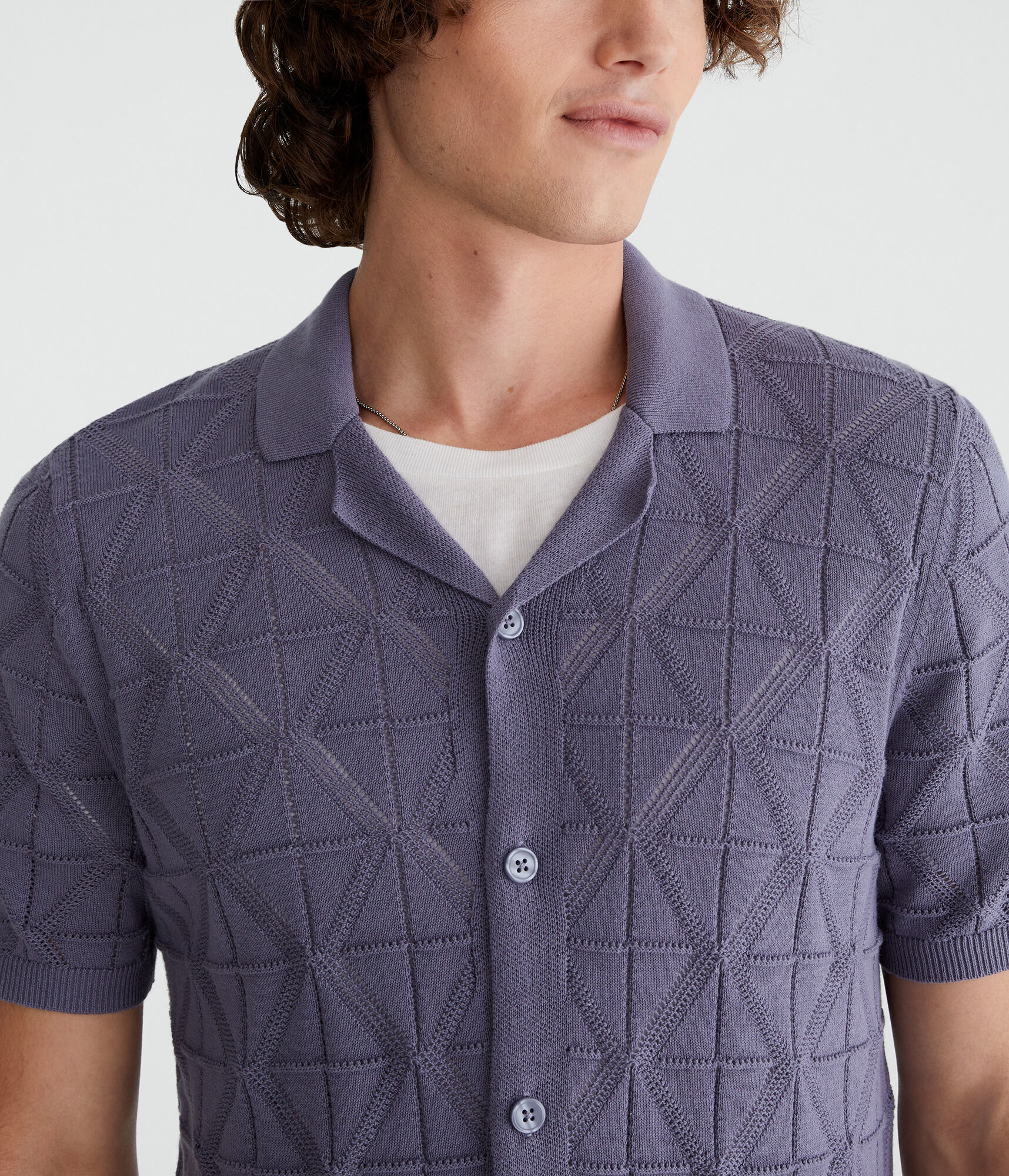 Geometric Sweater Shirt
