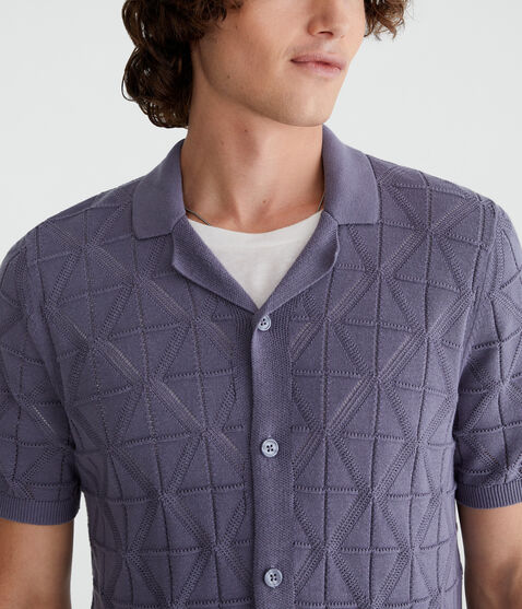 Geometric Sweater Shirt Geometric Sweater Shirt
