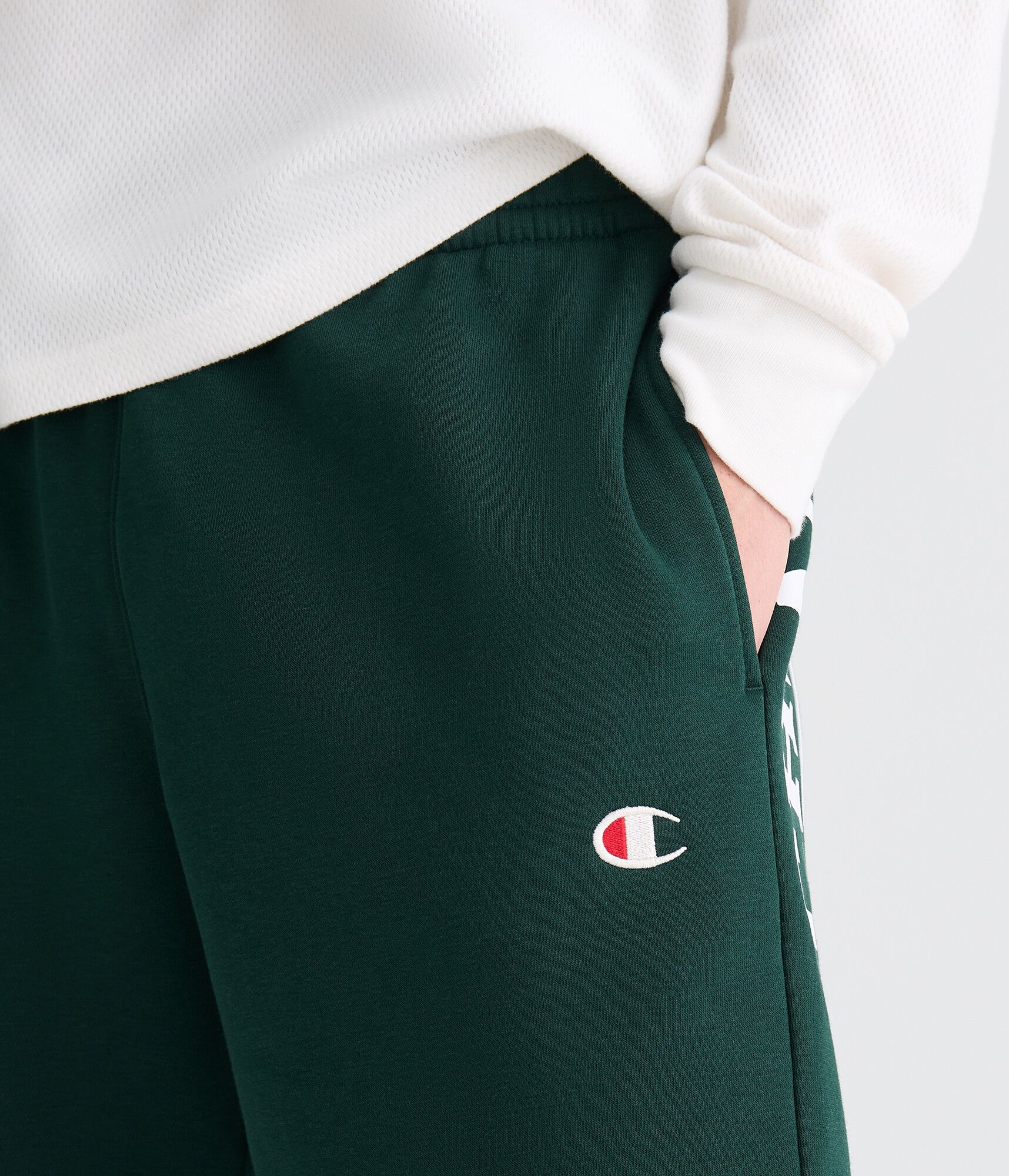 Champion Logo Fleece Shorts