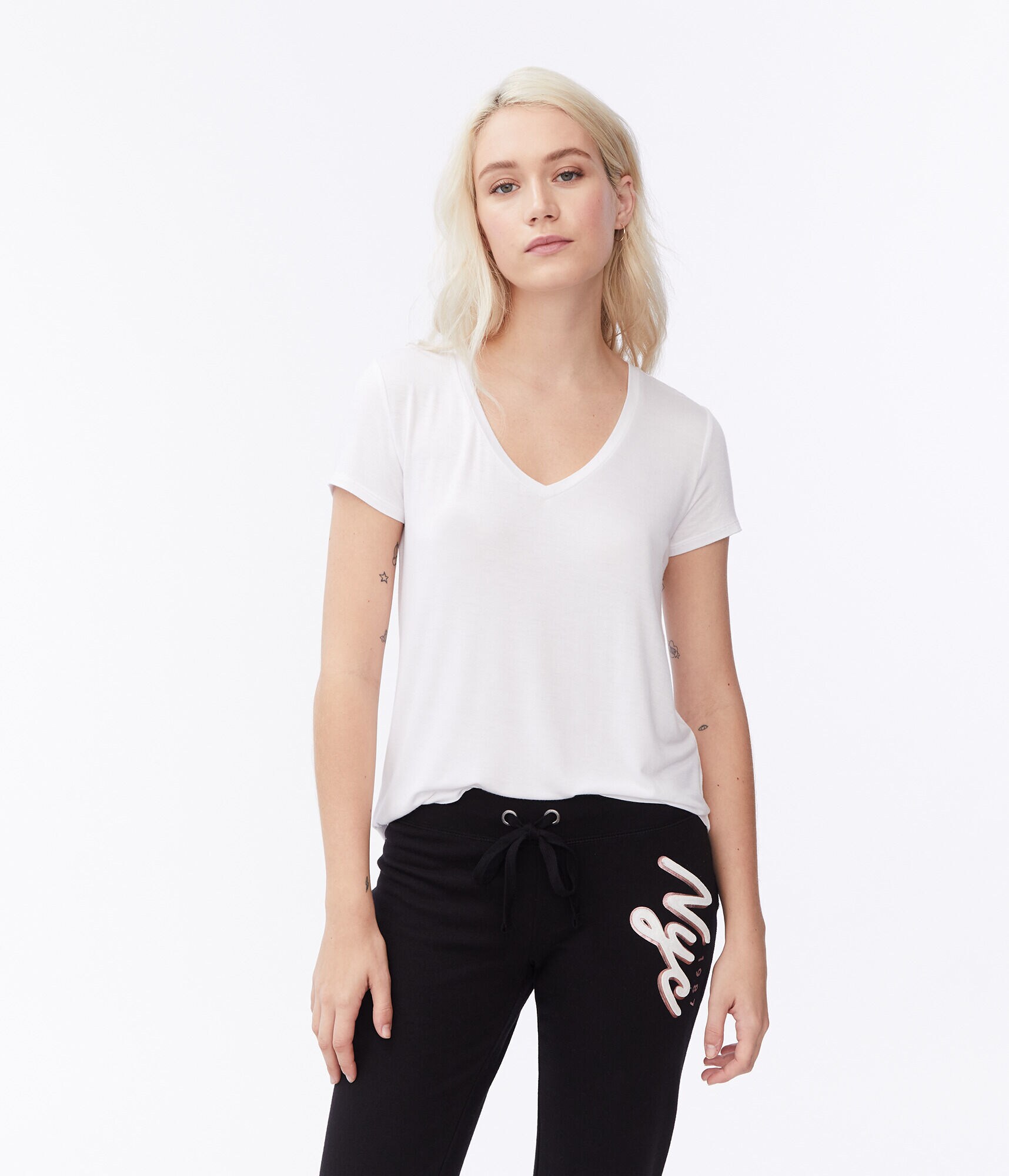 Seriously Soft Solid V-Neck Tee