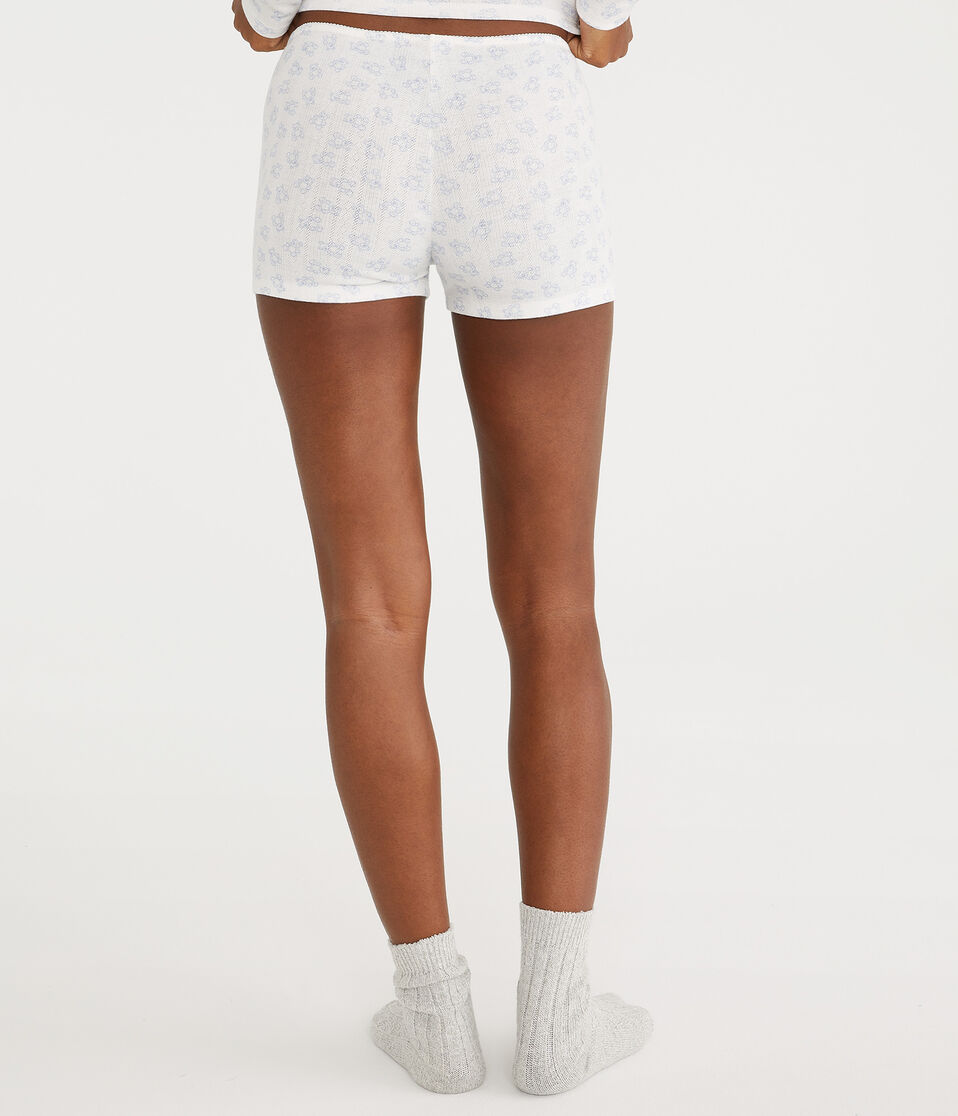 Printed Knit Sleep Boxers