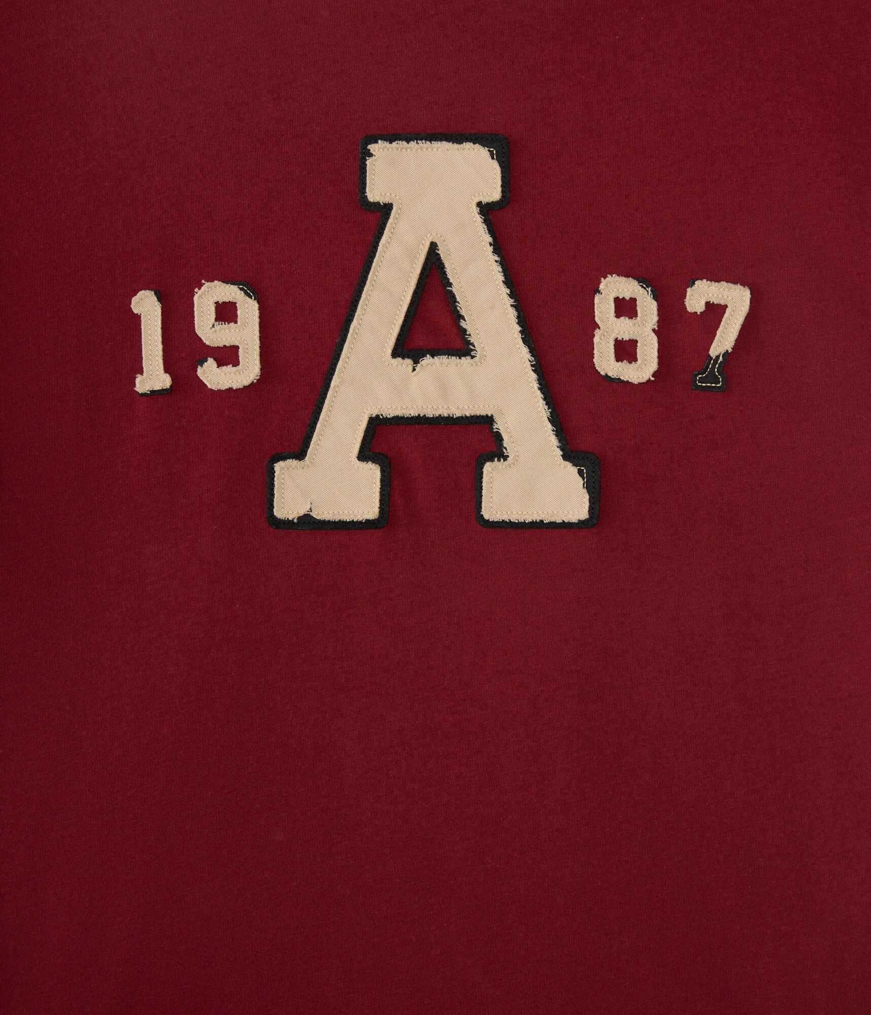 Oversized Letter 1987 Graphic Tee