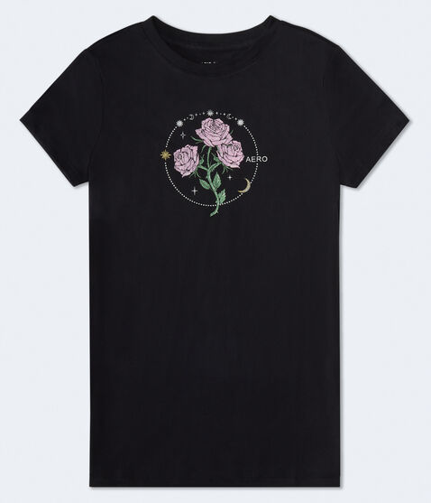 Aero Celestial Rose Graphic Tee Aero Celestial Rose Graphic Tee