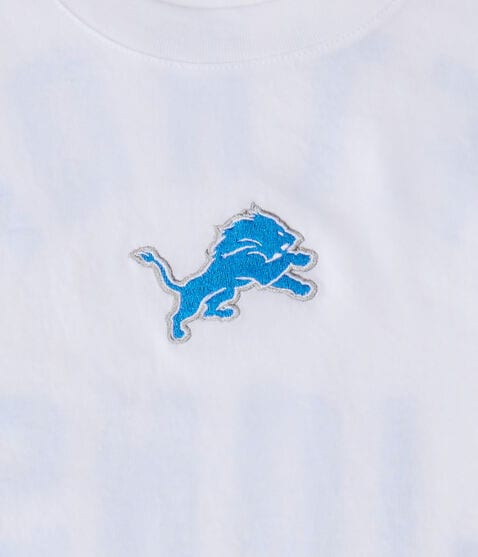 Detroit Lions Mini Logo Relaxed Graphic Tee Detroit Lions Mini Logo Relaxed Graphic Tee