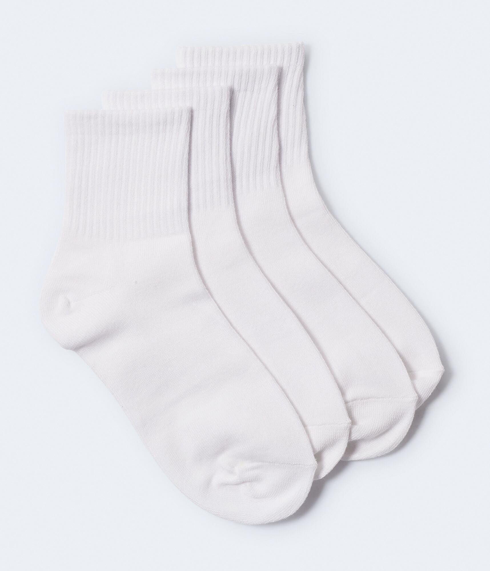 Solid Crew Sock 2-Pack