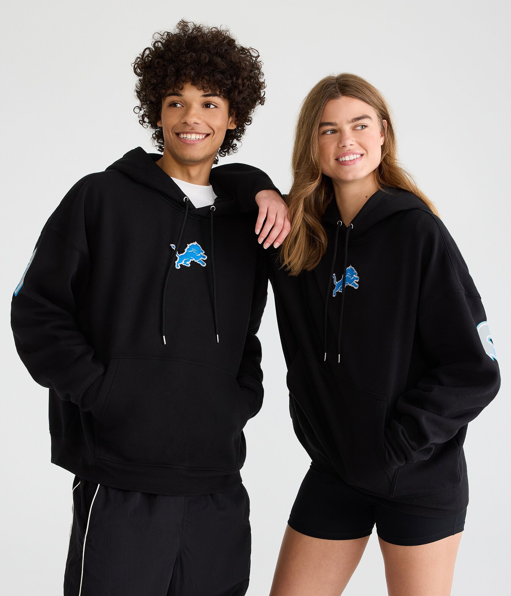 Detroit Lions Helmet Pullover Hoodie