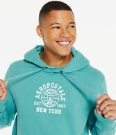 Aeropostale Globe Logo Pullover Hoodie