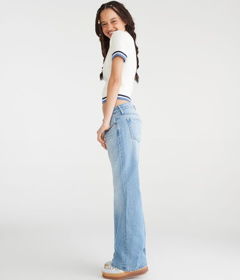Low-Rise Baggy Flare Jean Low-Rise Baggy Flare Jean