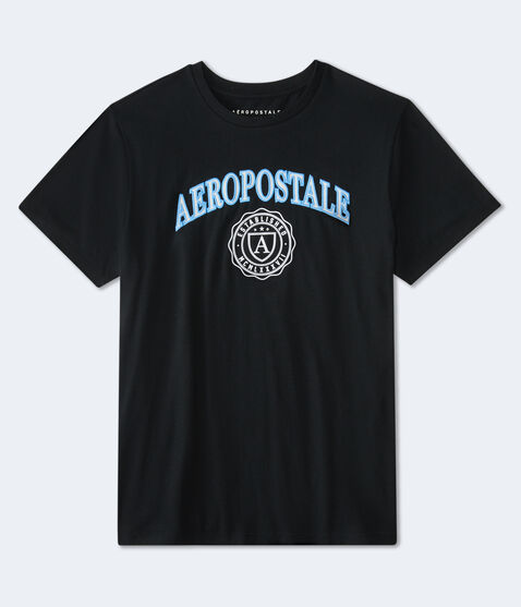 Aeropostale Shield Crest Graphic Tee Aeropostale Shield Crest Graphic Tee