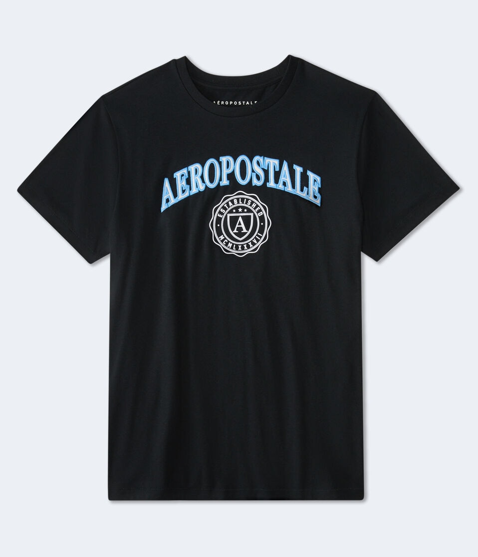 Aeropostale Shield Crest Graphic Tee