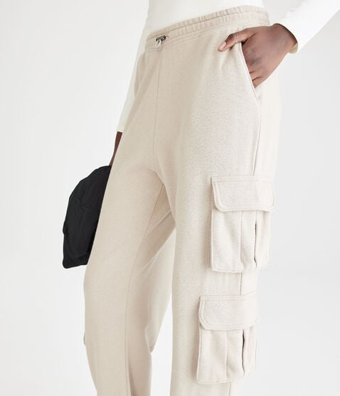 High-Rise Bungee Cargo Sweatpants High-Rise Bungee Cargo Sweatpants