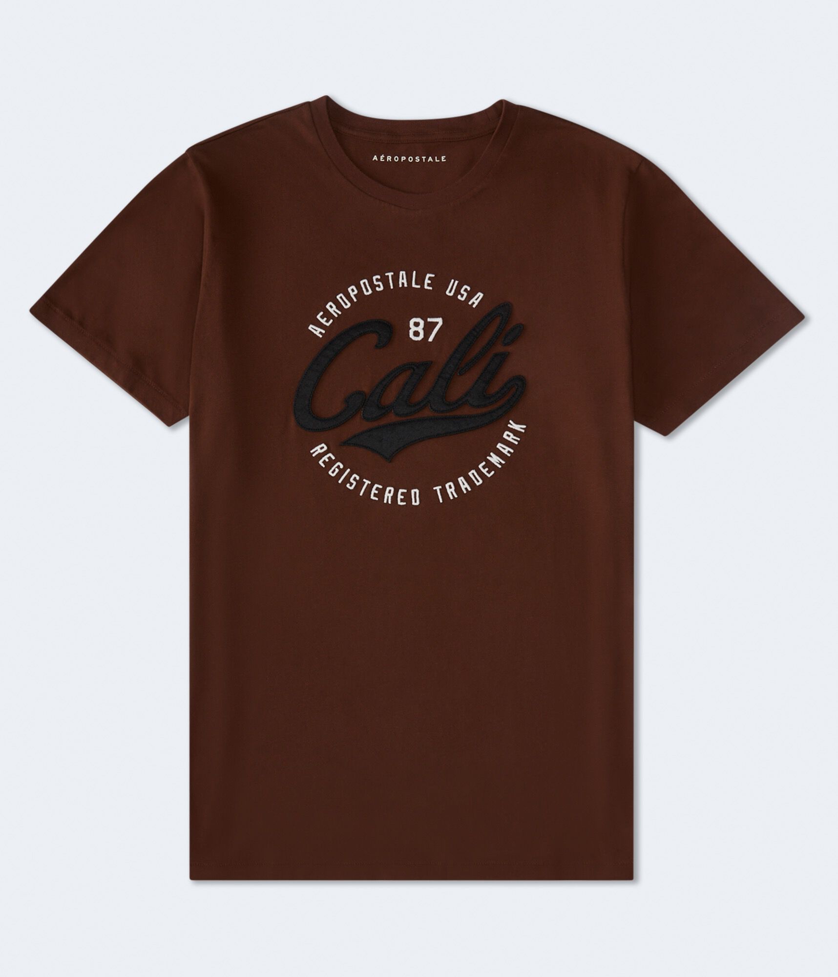 Aeropostale Cali Circle Appliqu&eacute; Graphic Tee