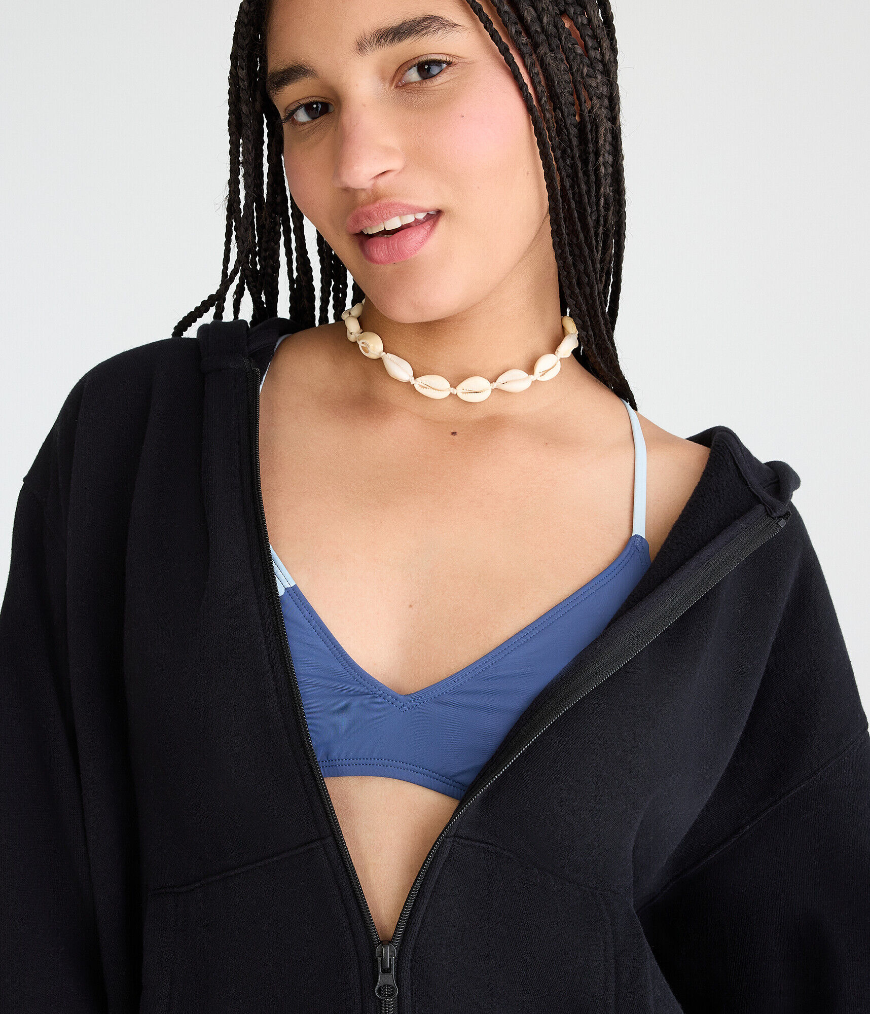 Cloud Soft Oversized Full-Zip Hoodie