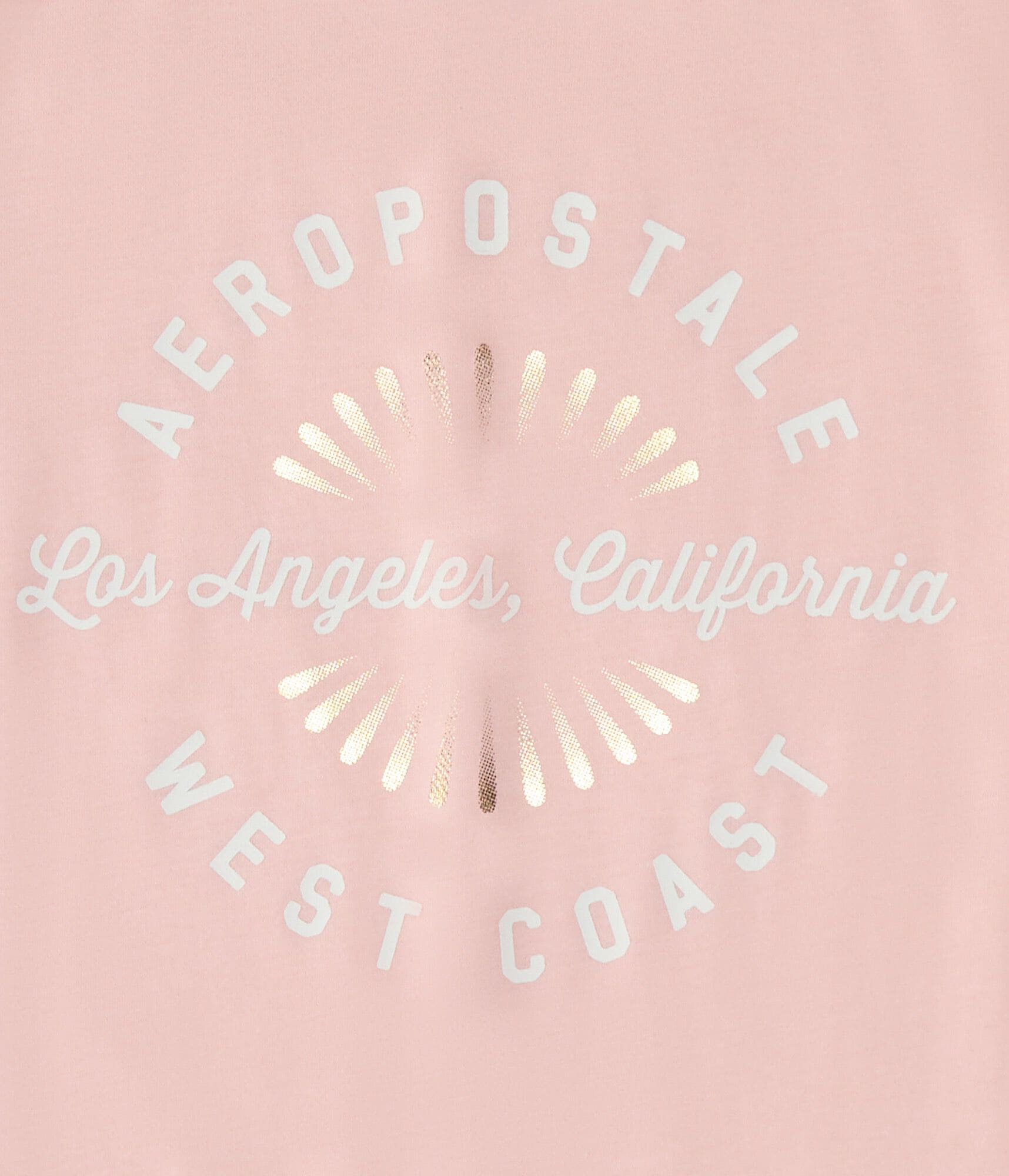 Aeropostale Los Angeles Foil Graphic Tee