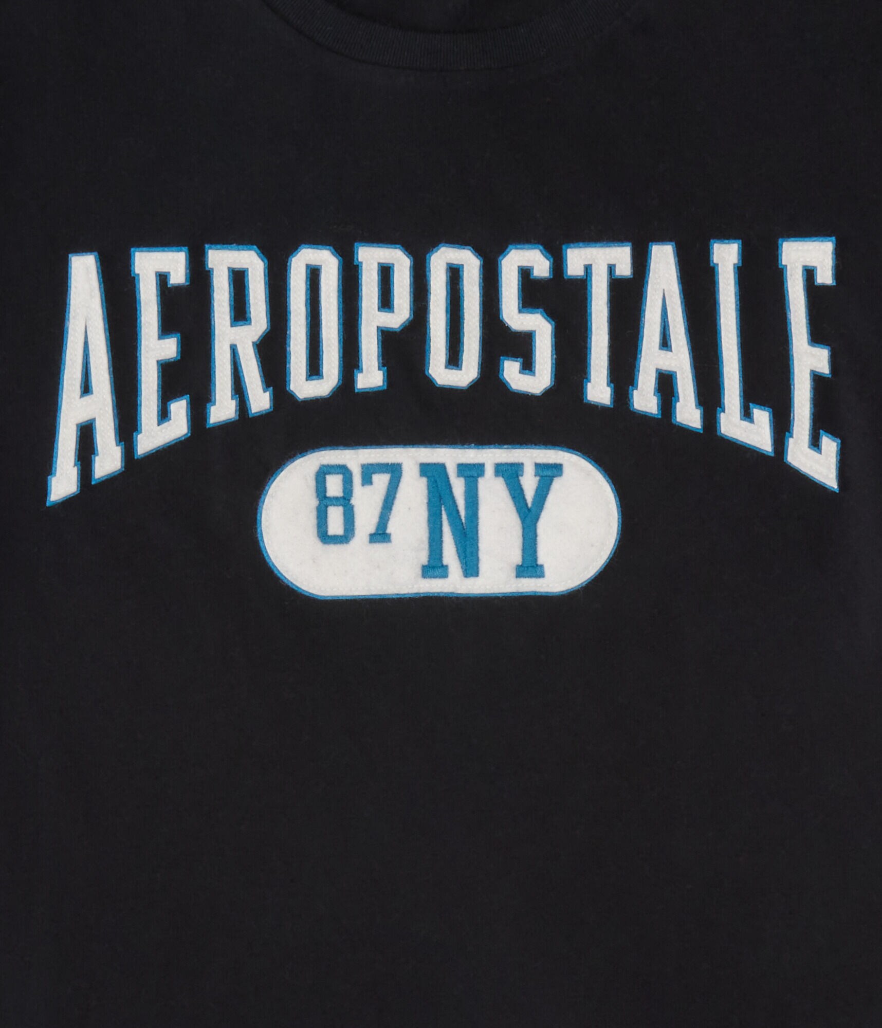 Aeropostale 87 NY Appliqué Graphic Tee