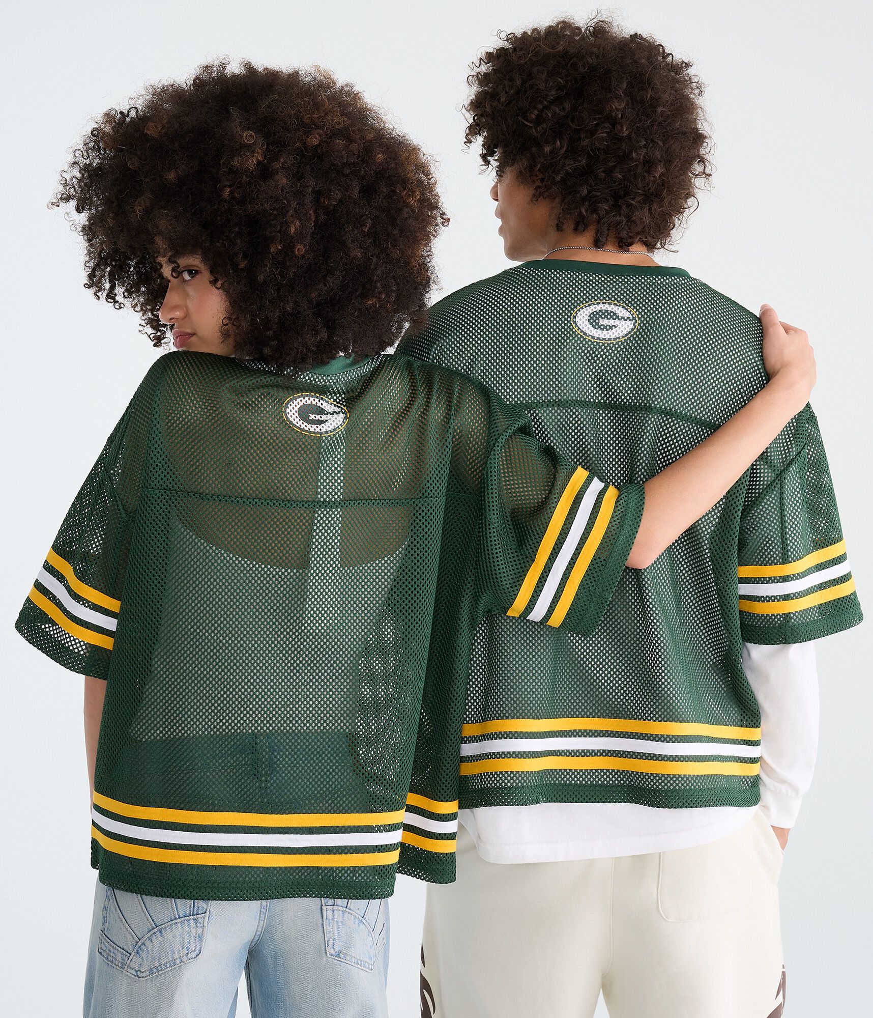 Green Bay Packers Boxy Mesh Top