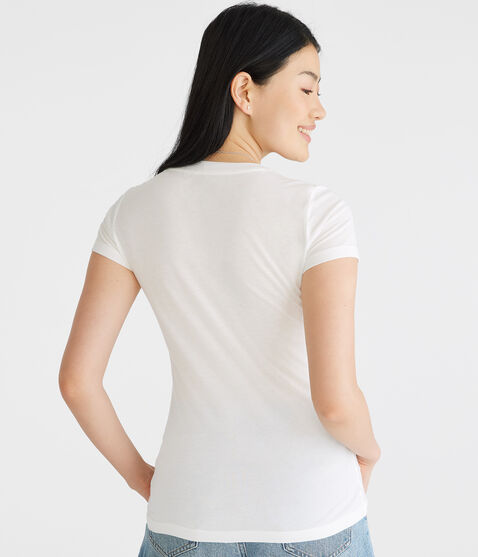 Aero Butterfly Oval Graphic Tee Aero Butterfly Oval Graphic Tee