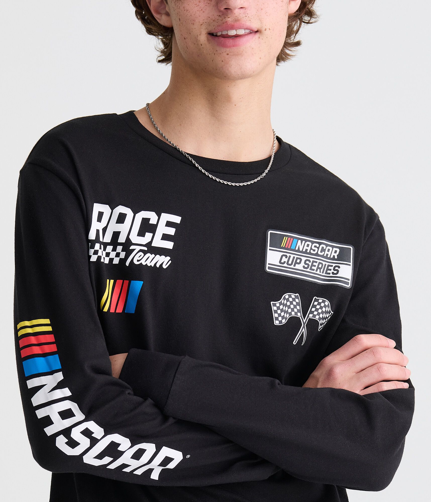 NASCAR Long Sleeve Cup Series Relaxed Graphic Tee